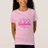 Schattigee Showgirl Era Aangepaste naam T-shirt (Voorkant)