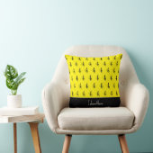 Schattigee Silhouette atleet Patroon, Afrikaanse k Kussen (Stoel)