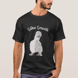 Schattigee Silkie Chicken Design voor mannen Vrouw T-shirt