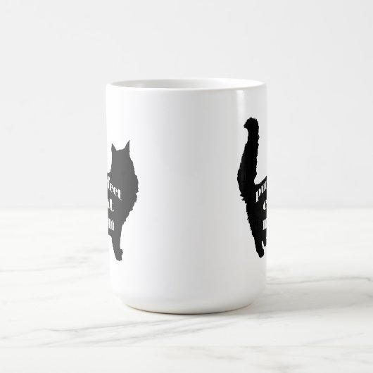 Schattigee SImple Moderne Kattenmoeder Koffiemok (Center)