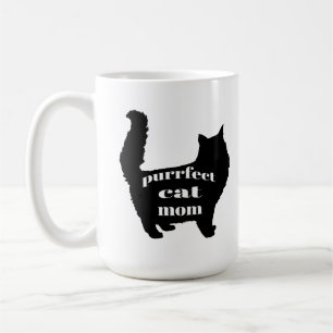 Schattigee SImple Moderne Kattenmoeder Koffiemok