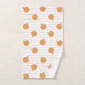Schattigee Sinaasappels Print - Badhanddoekset Bad Handdoek (Handdoek)