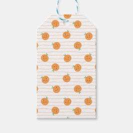 Schattigee Sinaasappels Print - Cadeau Labels Cadeaulabel