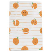 Schattigee Sinaasappels Print - Cadeautas (Voorkant)