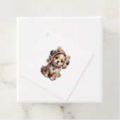 Schattigee single-dog Stickers Bedankjes Labels (In situ)