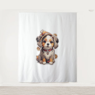 Schattigee single-dog Stickers Wandkleed