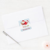 Schattigee Sinterklaas kerst stickers (Envelop)