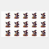Schattigee Skeleton Witch Halloween Stickers - Spo (Vel)