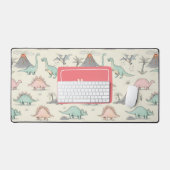 Schattigee Sketchy Dinosaurs bij Jurassic Land Bureaumat (Keyboard & Muis)