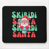 Schattigee Skibidi Toilet Santa Xmas Santa Muismat (Voorkant)