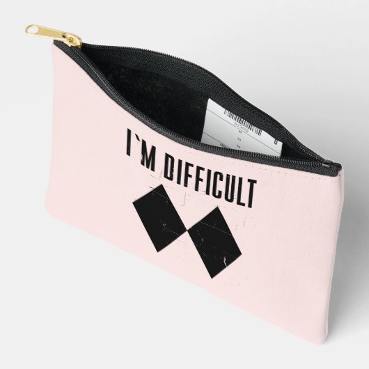 Schattigee Skiing Gag Dubbele Zwarte Diamant Nieuw Etui (Open)