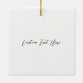 Schattigee Skully Valloween Valentijn XOXO Keramisch Ornament (Achterkant)