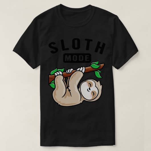 Schattigee slaapstand t-shirt (Design voorkant)