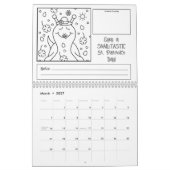 Schattigee slak 2026 Medium Kleuren Kalender (Mar 2027)