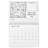 Schattigee slak 2026 Medium Kleuren Kalender (Feb 2027)