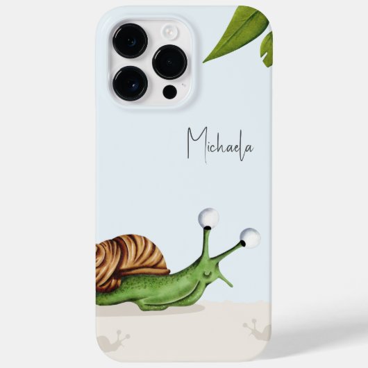 Schattigee Slak Cartoon Kinder Case-Mate iPhone Case (Achterkant)