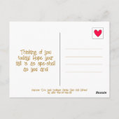 Schattigee slak Herfst zonnebloem tuin denken aan  Briefkaart (Achterkant)