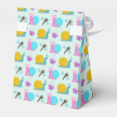 Schattigee slakken, vlinders en libellen bedankdoosjes (Achterkant)