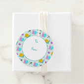 Schattigee slakken, vlinders en libellen bedankjes labels (In situ)