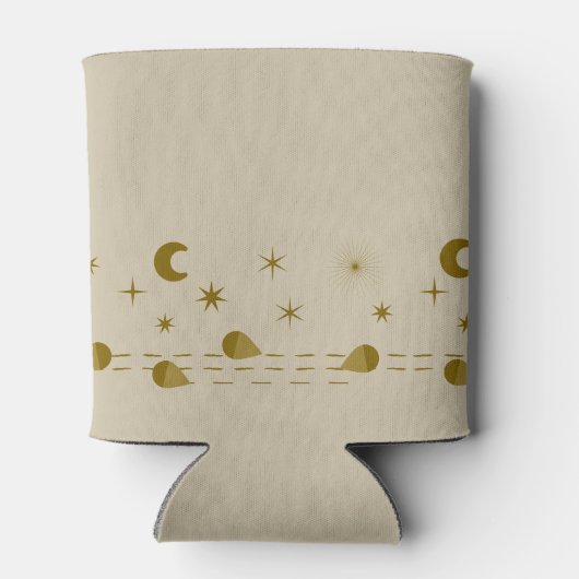 Schattigee slakkenwandeling in het Moon and Star P Blikjeskoeler (Achterkant)