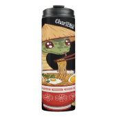 Schattigee Slang: Ramen Feast, Aziatisch Pet Thermosbeker (Voorkant)