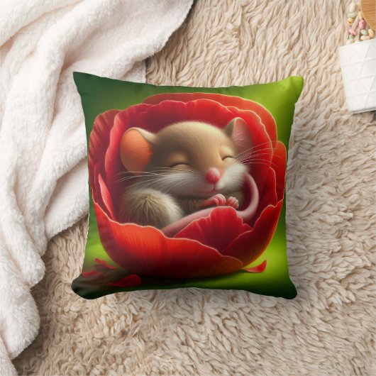 Schattigee slapende muis kussen (Deken)