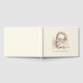 Schattigee slapende teddybeer gastenboek (Volledig)