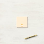 Schattigee slaperige corgi post-it® notes (Op bureau)