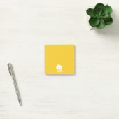 Schattigee slaperige eend post-it® notes (Kantoor)