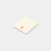 Schattigee slaperige tijger post-it® notes (Schuin)