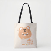 Schattigee slaperige tijger tote bag (Voorkant)