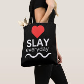 Schattigee Slay Canvas tas (Dichtbij)