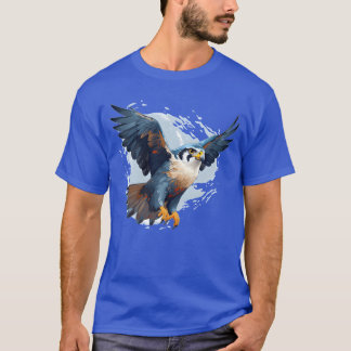 Schattigee slechtvalkvogel die wilde vogels bekijk t-shirt