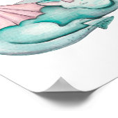 Schattigee Sleeping Dragon Display Poster (Hoek)