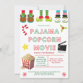 Schattigee Sleepover verjaardagsfeestje uitnodigin Kaart (Voorkant)