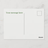 Schattigee sleutel limoen Pie bericht toevoegen Briefkaart (Achterkant)