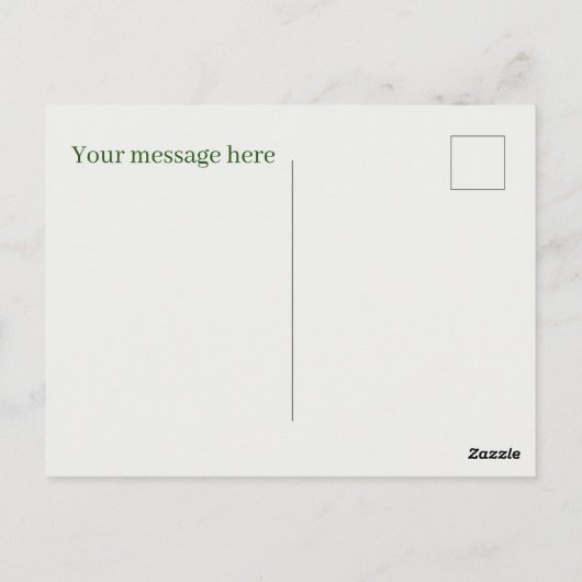 Schattigee sleutel limoen Pie bericht toevoegen Briefkaart (Achterkant)