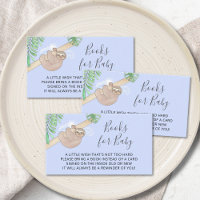 Schattigee Sloth Boy's Baby shower Boeken voor Bab