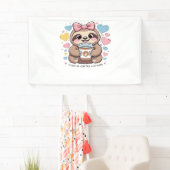 Schattigee Sloth Coffee Lover Shirt - Funny Fueled Spandoek (Insitu)