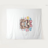 Schattigee Sloth Coffee Lover Shirt - Funny Fueled Wandkleed (Voorkant (horizontaal))