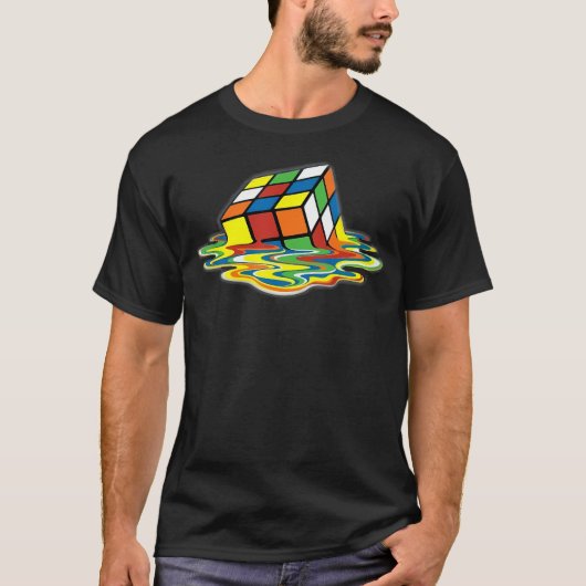 Schattigee Smelting Cube T Shirt - Cadeau voor Man (Voorkant)