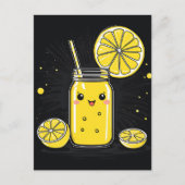 Schattigee Smile Lemonade Briefkaart (Voorkant)