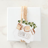 Schattigee smores camping kind verjaardagsgunst ta bedankjes labels (In situ)