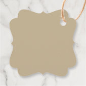 Schattigee smores camping kind verjaardagsgunst ta bedankjes labels (Achterkant)