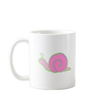 Schattigee Snail Coffee Mok - Ik hou van trage och
