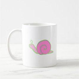 Schattigee Snail Coffee Mok - Ik hou van trage och