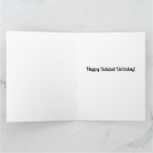 Schattigee Snail Funny Happy Verjaardag Kaart (Binnen)