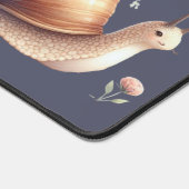 Schattigee Snail Mail Bloemen Pastel Illustratie Bureaumat (Hoek)