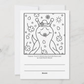 Schattigee Snail St Patricks Day Kleuren | Feestdagenkaart (Achterkant)