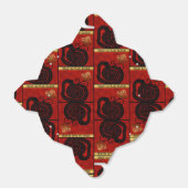 Schattigee Snake Chinees Jaar 2025 Zodiac Verjaard Bedankdoosjes (Uitgevouwen)